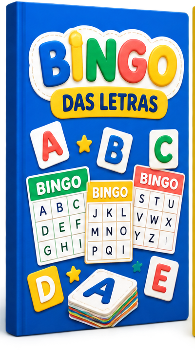 100 bingos das letras